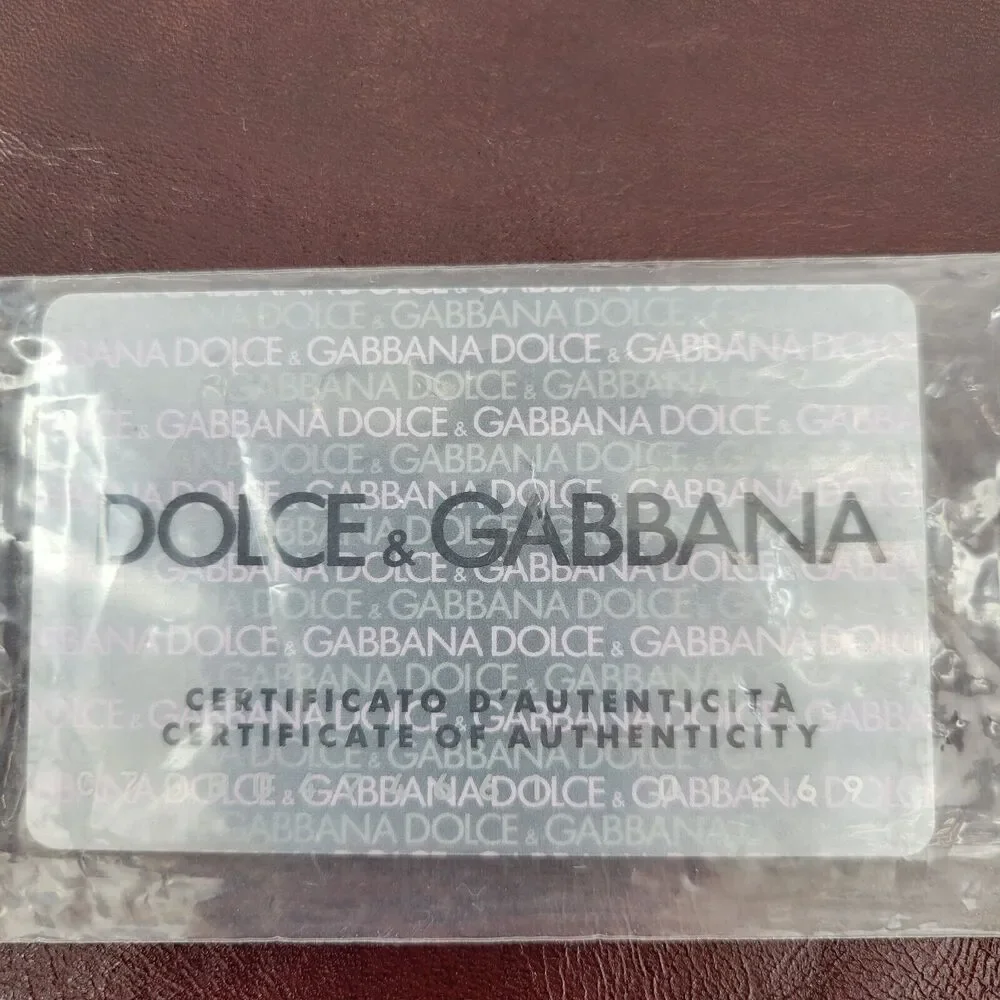 Vintage Dolce & Gabbana Leather Turnlock Frame Purse Burgundy‎ Authenticated - Picture 10 of 13